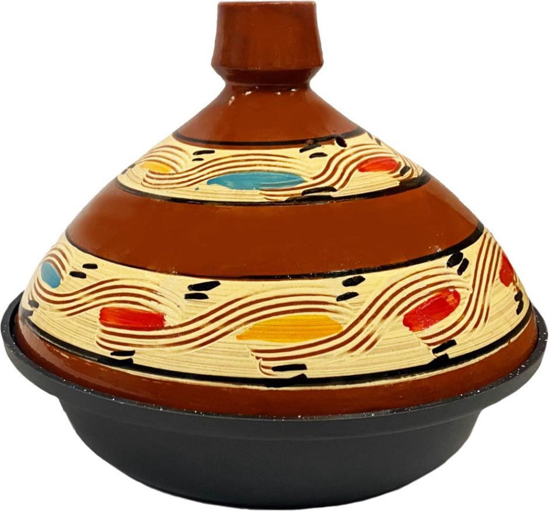 Marocstore tajine cadeaupakket – inductietajine, kookboek en ras el hanout – foto 3