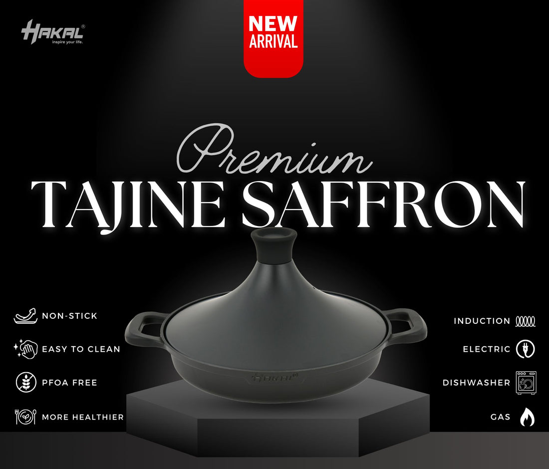 Saffron tajine pan met antiaanbaklaag – ook voor inductie en de oven – foto 2