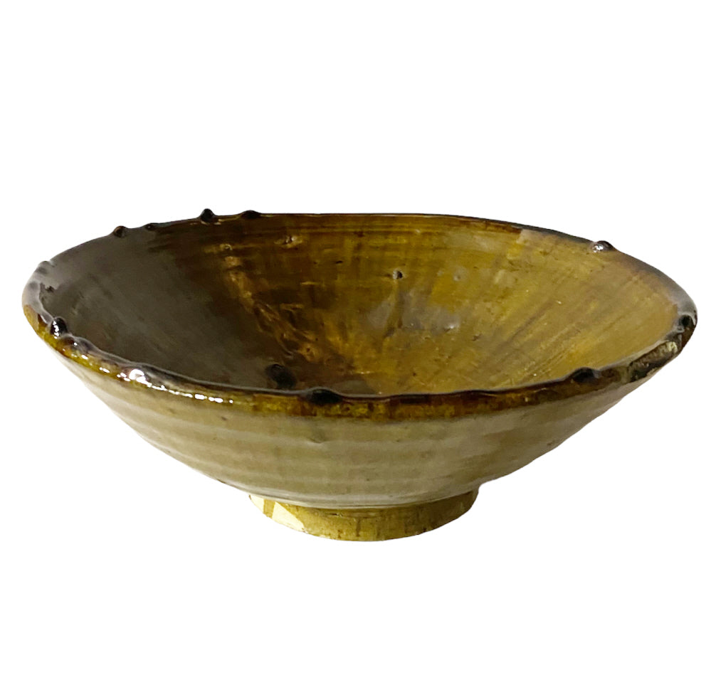 Plat - bol en poterie Tamegroute Ø 24 cm