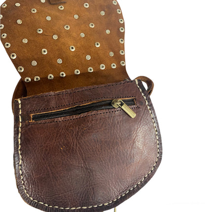 Riveter Tas uit Marrakech cognac bruin