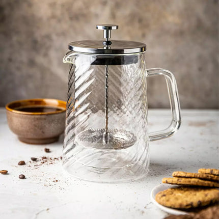 Klausberg Kaffeepresse / Teebereiter - Glas - 0,35L