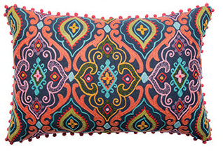 Bestickter Kissenbezug orientalisches Design 40x60cm