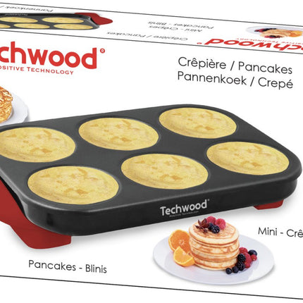 Crêpes-Maker für Mini-Pfannkuchen – Crêpes – Pancakes – Blinis