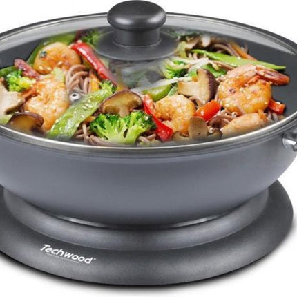 Techwood  elektrische wok 32 cm