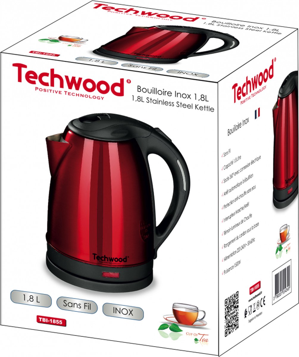 Techwood TBI1855 - Bouilloire 1,8L