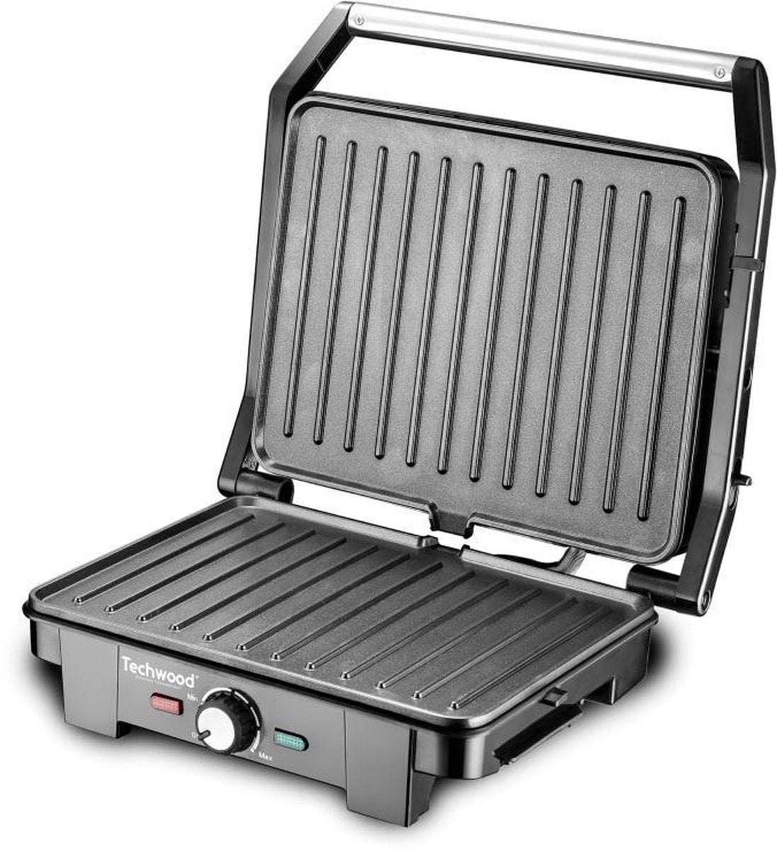 Techwood TGD090 contactgrill – 2200 W, 180° open te klappen als tafelgrill – foto 2
