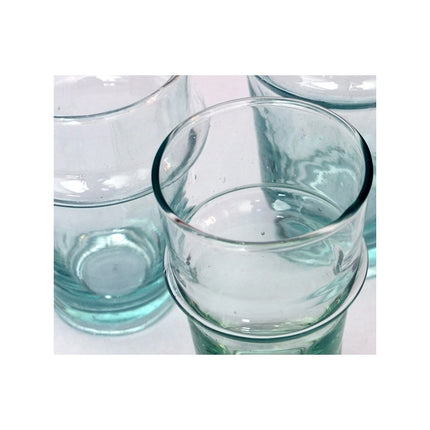 Marokkaanse Mondgeblazen Espresso Glazen  8 cm hoog