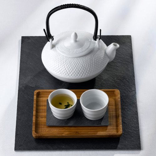 Porcelain teapot with handle 1 L