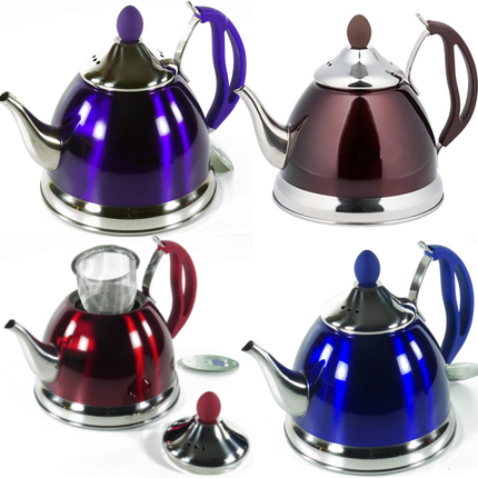 Teekanne Edelstahl 1 Liter