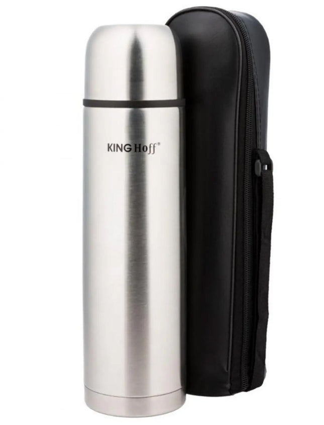 Thermosflasche - Thermoskanne - Trinkbecher - 1000 ml - Edelstahl