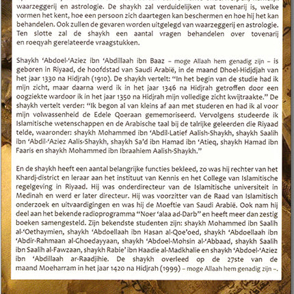 Zauberei und die Gefahren von Wahrsagerei und Astrologie