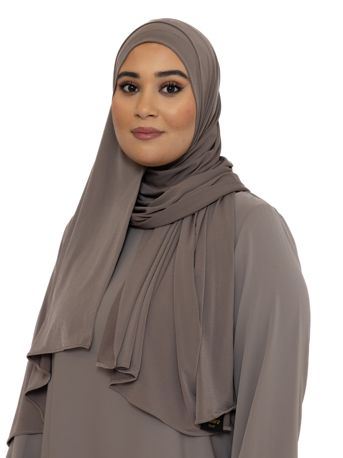 Premium stretch jersey sjaal – hoofddoek die blijft zitten, 180 x 70 cm