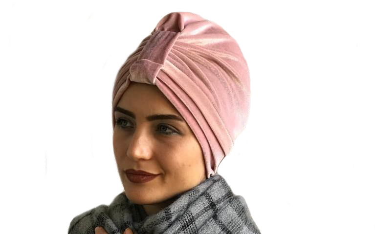 Velvet turban