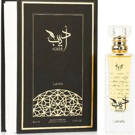 Unisex-Parfüm Lattafa EDP Adeeb (80 ml)