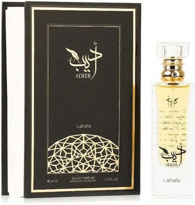 Unisex-Parfüm Lattafa EDP Adeeb (80 ml)