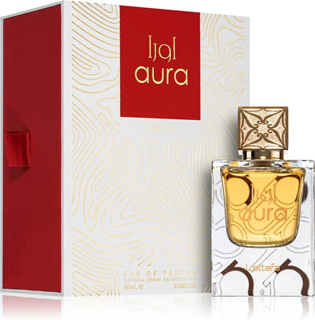 Parfum Unisexe Lattafa EDP Aura 60 ml (Inspiré de Baccarat Rouge 540)