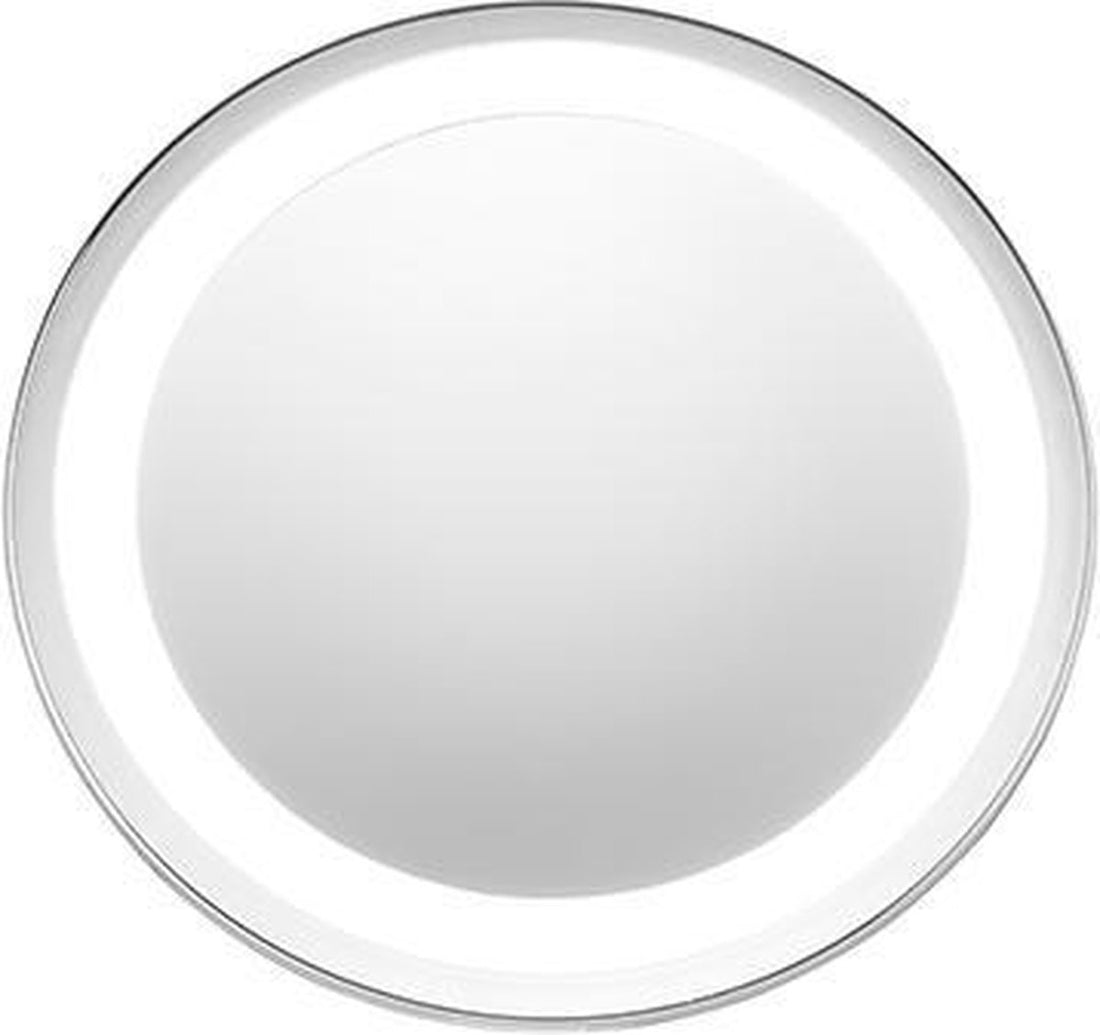 Miroir de maquillage éclairé LED rond Ø 20
