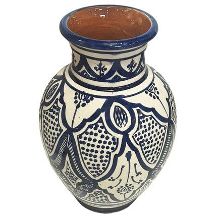 Marokkanische Vase Blau