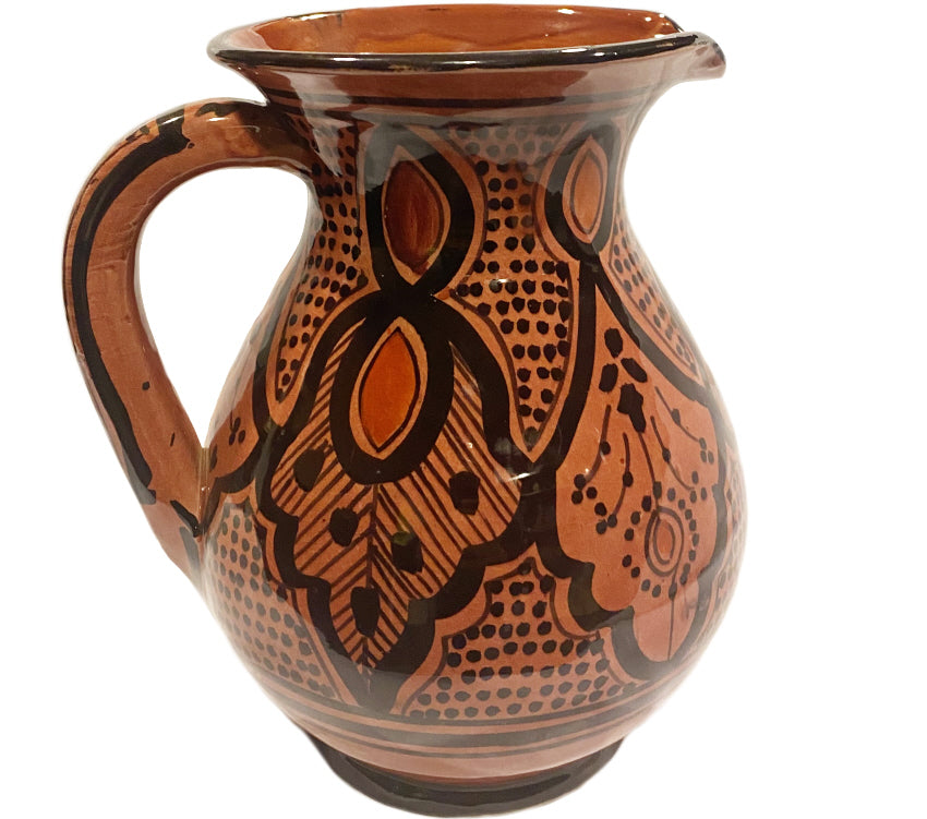 Earthenware water pitcher