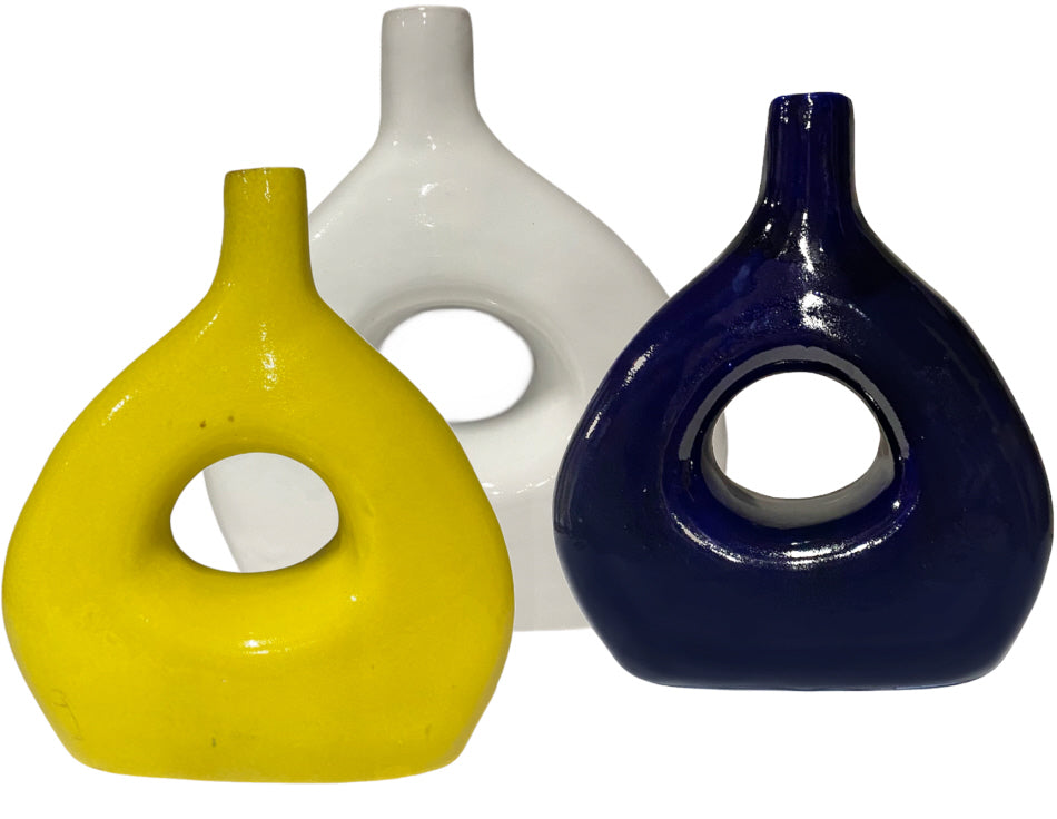 Ceramic bottle vase