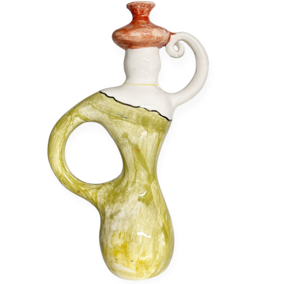 Handmade Moroccan Vase / Candle Holder with Abstract Design
