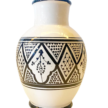 Marokkanische handbemalte Vase