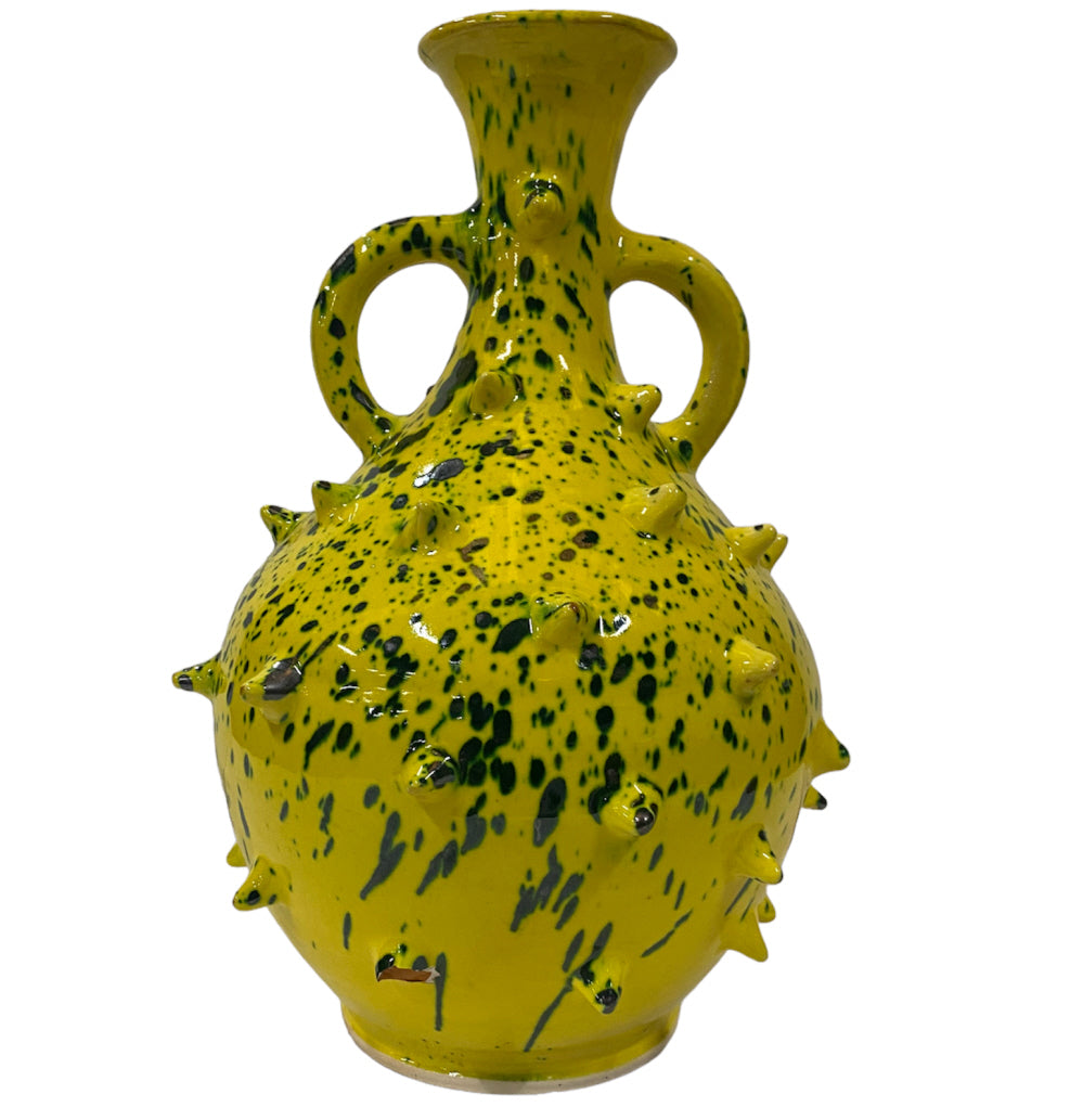 Vase à épines avec deux anses 35 cm