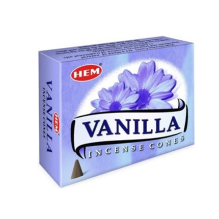 Wierook kegeltjes Vanille