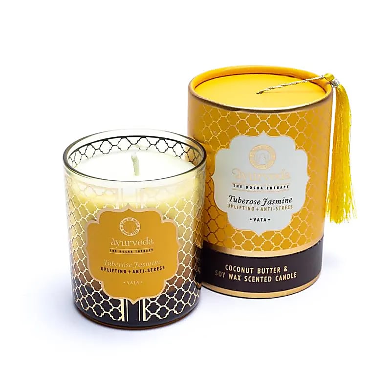 Bougie parfumée Vata tuberose jasmin Ayurvéda