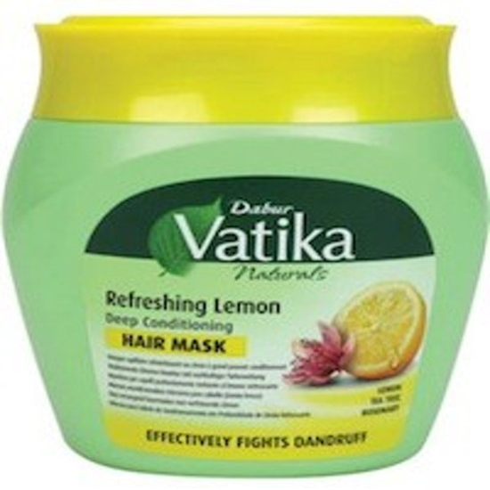 Masque Capillaire Revitalisant au Citron Soin Profond Dabur Vatika