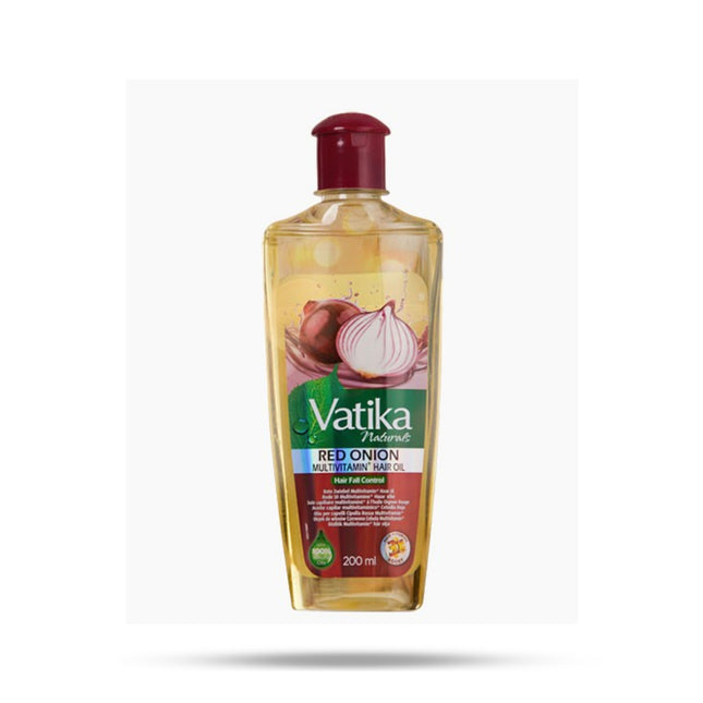 Vatika Rote Zwiebel Multivitamin Haarshampoo - Rote Zwiebel - 200ml