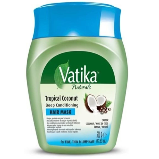 Vatika Tropical Coconut Haarmaske 500 gr