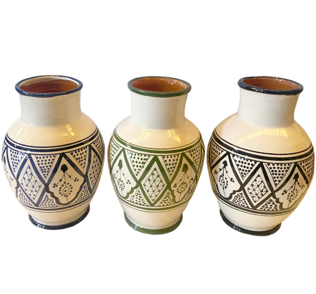 Marokkanische handbemalte Vase