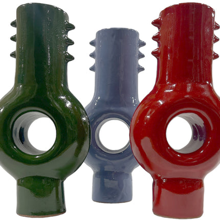 Marokkanische Keramikvase Stachelring