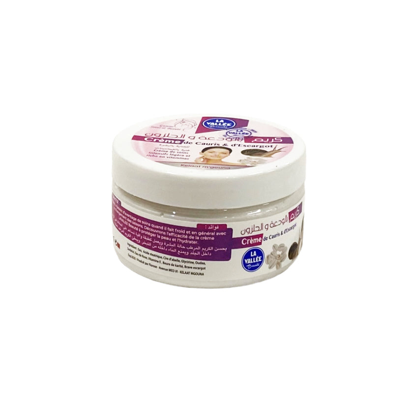 Crème Visage Escargot & Nacre (cauri) - Anti-Âge