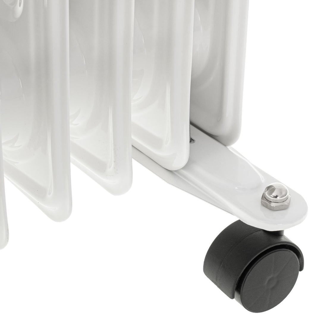 Radiateur électrique à bain d'huile, Huile, 15 ailettes, Intérieur, Sol
