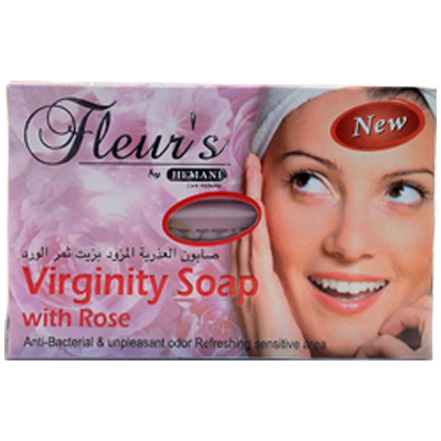 Savon de virginité à la rose de Fleur