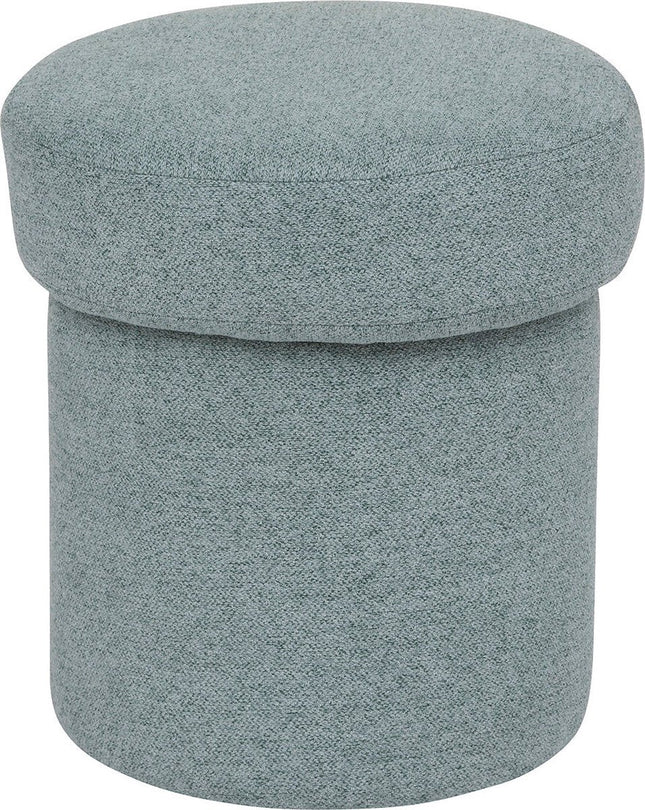 Atmosphera Hocker Kita Ø37xH40cm - Nylon/Viskose