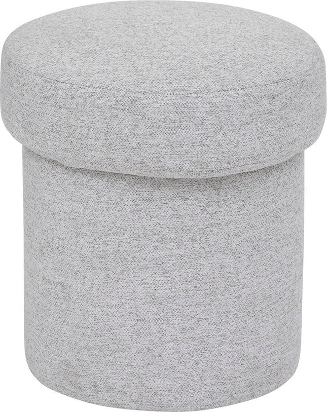 Atmosphera Hocker Kita Ø37xH40cm - Nylon/Viskose