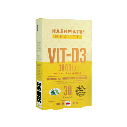 Halal-zertifiziertes Vitamin D 1000 IE - Vit-D3 von HASHMATS®