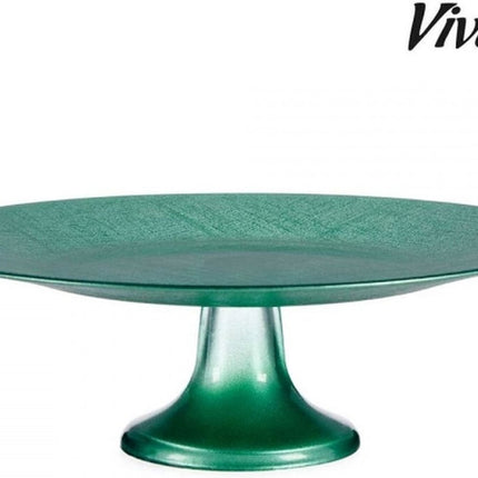 Vivalto Tortenplatte - Glas - 33 x 9 x 33 cm