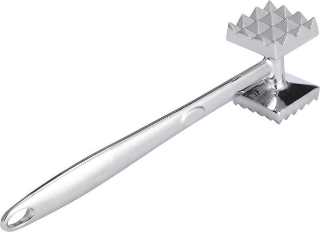 Fleischklopfer doppelseitig Edelstahl