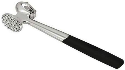 Fleischklopfer - Zartmacher - Tenderizer - Doppelseitig - Edelstahl