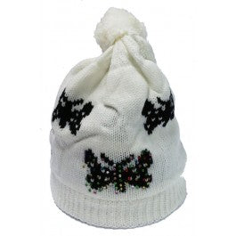 Beanie Butterfly White