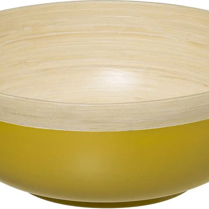Salatschüssel/Servierschale – Bambus – D30/H12 cm