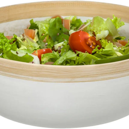 Salatschüssel/Servierschale – Bambus – D30/H12 cm