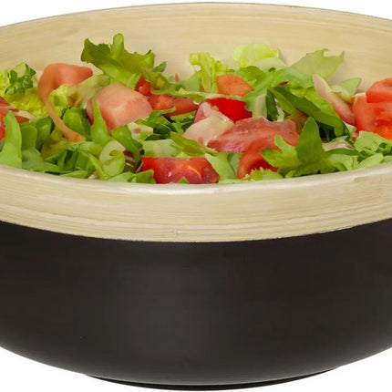 Salatschüssel/Servierschale – Bambus – D30/H12 cm
