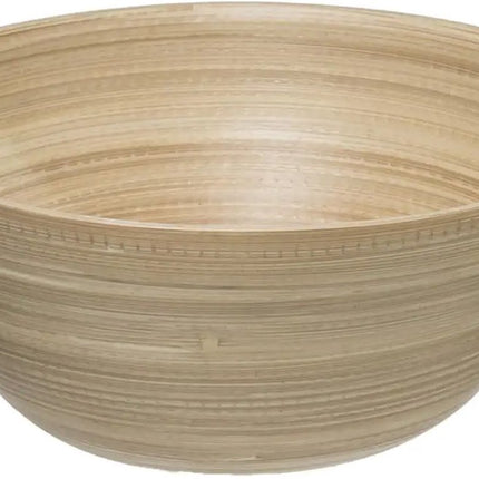 Salatschüssel/Servierschale – Bambus – D30/H10 cm