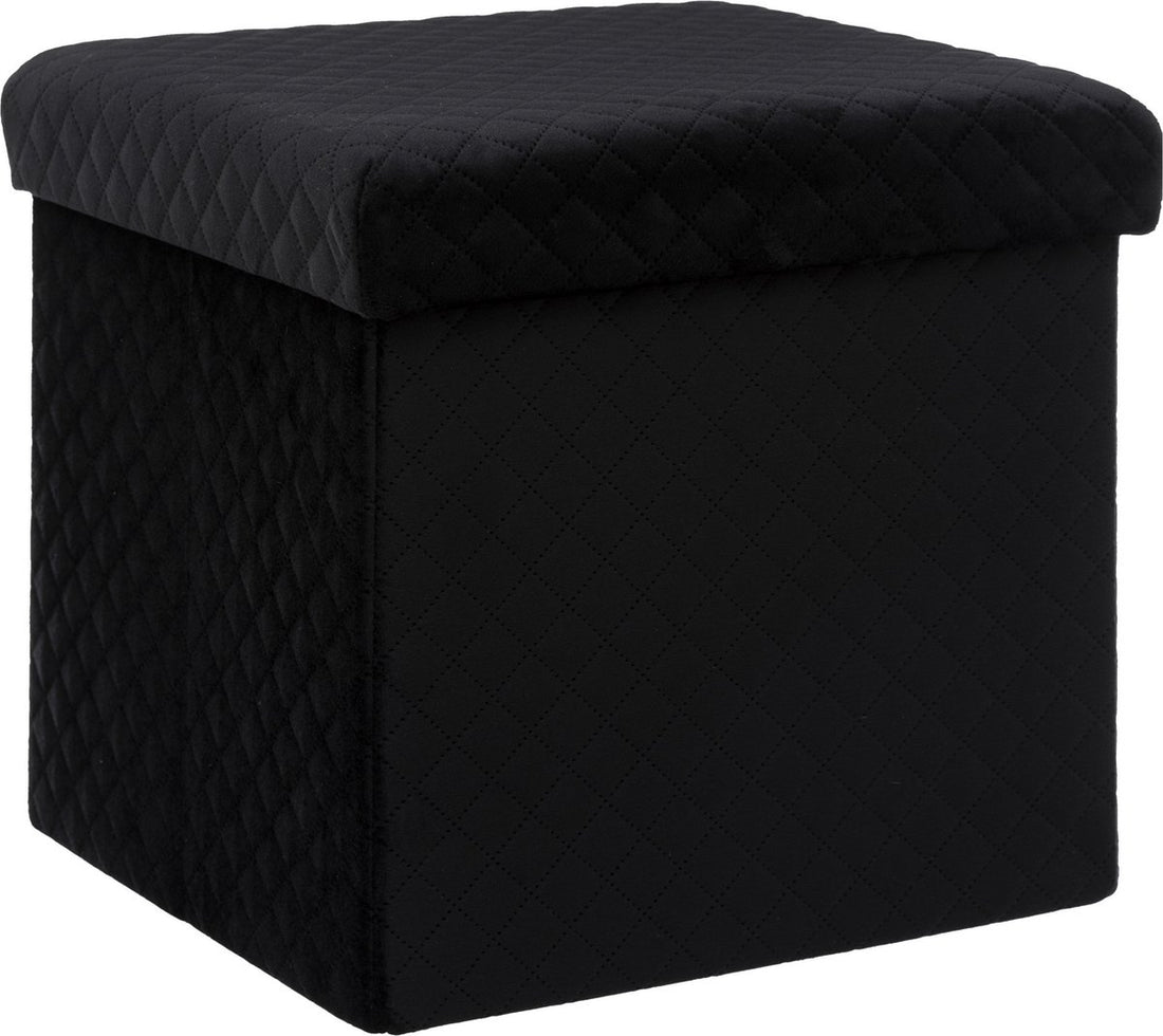 5Five opvouwbare poef met opbergruimte – hocker en voetenbankje, 31 x 31 cm – foto 7