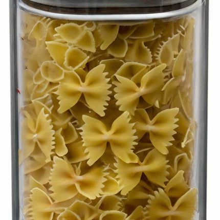 Vorratsdose 1,6L Glas mit Akazienholzdeckel - 1600 ml